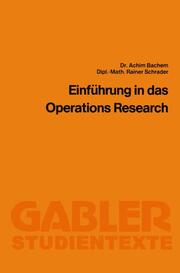 Einführung in das Operations Research