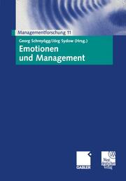 Emotionen und Management - Cover
