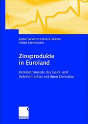 Zinsprodukte in Euroland - Cover