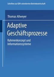 Adaptive Geschäftsprozesse - Cover