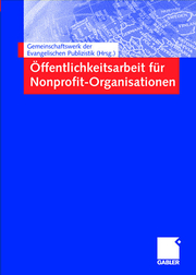 Öffentlichkeitsarbeit für Nonprofit-Organisationen - Cover