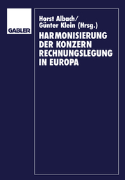 Harmonisierung der Konzernrechnungslegung in Europa - Cover
