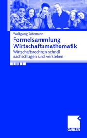 Formelsammlung Wirtschaftsmathematik - Cover