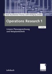 Operations Research 1 - Cover