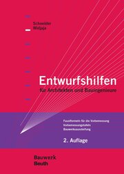 Entwurfshilfen für Architekten und Bauingenieure - Buch mit E-Book - Cover