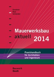 Mauerwerksbau aktuell 2014 - Cover