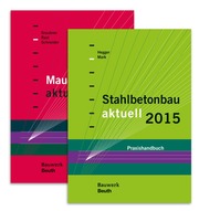 Stahlbetonbau aktuell 2015 + Mauerwerksbau aktuell 2015 - Cover