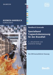 Handbuch Eurocode - Spezialband Tragwerksbemessung für den Brandfall - Cover