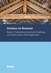 Holzbau im Bestand - Historische Holztragwerke - Cover