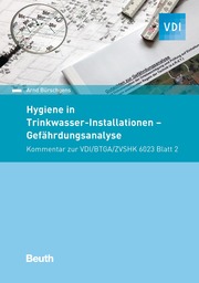 Hygiene in Trinkwasser-Installationen - Gefährdungsanalyse - Cover