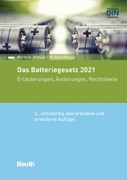 Das Batteriegesetz 2021 - Buch mit E-Book