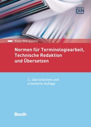 Normen für Terminologiearbeit, Technische Redaktion und Übersetzen