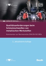Qualitätsanforderungen beim Schmelzschweißen metallischer Werkstoffe - Buch mit E-Book - Cover