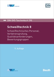 Schweisstechnik 8 - Buch mit E-Book - Cover