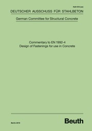 Commentary to EN 1992-4 - Design for Fastenings for use in Concrete