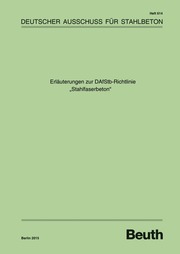 Erläuterungen zur DAfStb-Richtlinie 'Stahlfaserbeton' - Buch mit E-Book - Cover