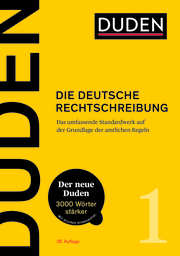 Duden - Die deutsche Rechtschreibung - Cover