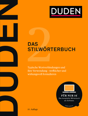 Duden - Das Stilwörterbuch - Cover