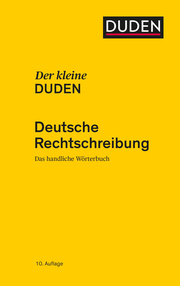 Der kleine Duden - Deutsche Rechtschreibung - Cover