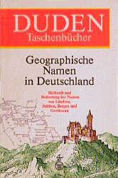 Geographische Namen in Deutschland