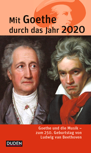 Mit Goethe durch das Jahr 2020