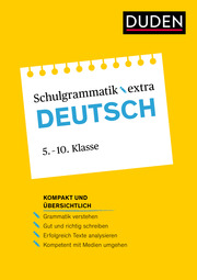Duden Schulgrammatik extra - Deutsch - Cover