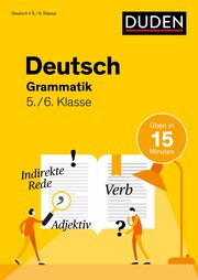 Deutsch in 15 Minuten - Grammatik 5./6. Klasse - Cover