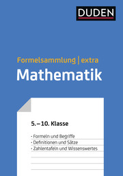 Duden Formelsammlung extra - Mathematik - Cover