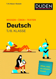 Wissen - Üben - Testen: Deutsch 7./8. Klasse - Cover