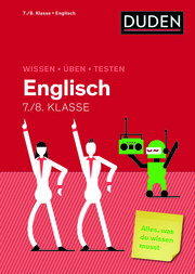 Wissen - Üben - Testen: Englisch 7./8. Klasse - Cover