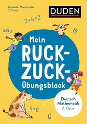 Mein Ruckzuck-Übungsblock Deutsch/Mathe 2. Klasse - Cover