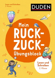 Mein Ruckzuck-Übungsblock Lesen und Schreiben 2. Klasse - Cover