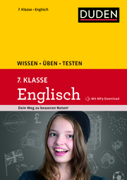 Wissen - Üben - Testen: Englisch 7. Klasse - Cover