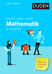 Wissen - Üben - Testen: Mathematik 8. Klasse - Cover
