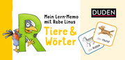 Mein Lern-Memo mit Rabe Linus - Tiere & Wörter - Cover