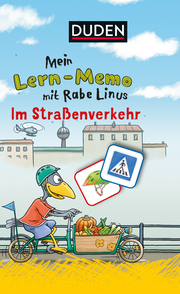 Mein Lern-Memo mit Rabe Linus - Im Straßenverkehr - Cover