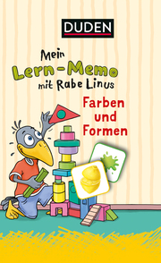 Mein Lern-Memo mit Rabe Linus - Farben und Formen - Cover