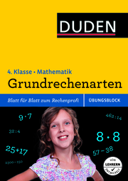 Übungsblock: Mathematik - Grundrechenarten 4. Klasse - Cover