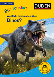 Weißt du schon alles über Dinos? Lesestufe 1 - Cover