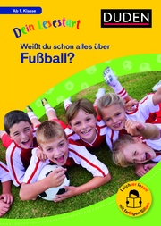 Weißt du schon alles über Fußball? Lesestufe 1 - Cover