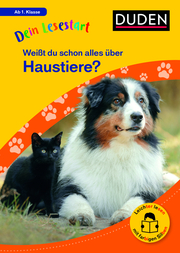 Weißt du schon alles über Haustiere? Lesestufe 1 - Cover