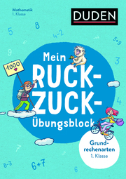 Mein Ruckzuck-Übungsblock Grundrechenarten 1. Klasse - Cover