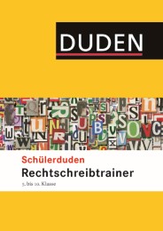 Schülerduden Rechtschreibtrainer 5.-10.Klasse - Cover