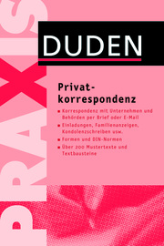 Privatkorrespondenz - Cover