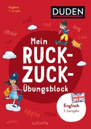Mein Ruckzuck-Übungsblock Englisch 1. Lernjahr - Cover