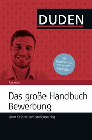 Duden - Das große Handbuch Bewerbung - Cover