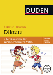 Wissen - Üben - Testen: Deutsch - Diktate, 2. Klasse - Cover