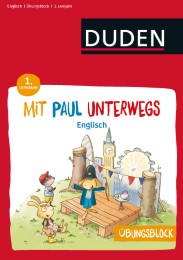 Übungsblock: Mit Paul unterwegs - Englisch - 1. Lernjahr - Cover