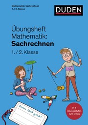 Übungsheft Mathematik - Sachrechnen 1./2. Klasse - Cover