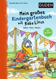 Mein grosses Kindergartenbuch mit Rabe Linus - Cover